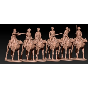 Napoleonic dromedary regiment mounted - 1/72 scale Napoleonic dromedary regiment mounted - 1/72 scale