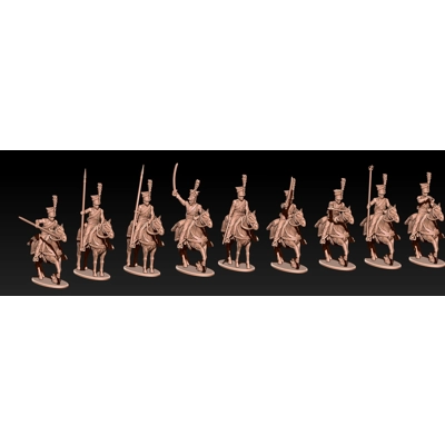 Napoleonic polish uhlans - 1/72 scale
