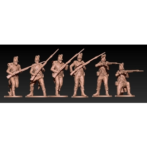napoleonic french voltigeurs tarleton - 1/72 scale