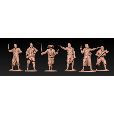 Pirates of the carribbean set 1 - 1/72 or 1/60 scale Pirates of the carribbean set 1 - 1/72 or 1/60 scale
