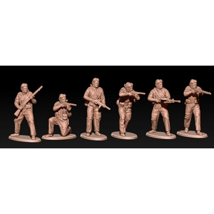 WWII Soviet Paratroopers - 1/00 - 1/72 OR 1/60
