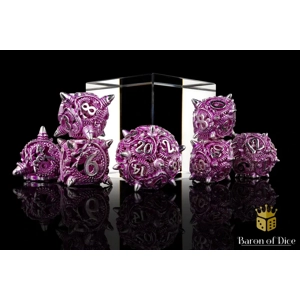 Ancient Wyvern Metal RPG Dice Set - 7 Pieces Ancient Wyvern Metal RPG Dice Set - 7 Pieces