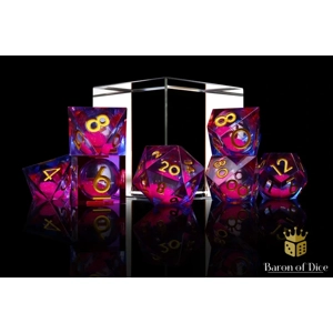 Dance Party Liquid Core RPG Dice Set - 7 Pieces Dance Party Liquid Core RPG Dice Set - 7 Pieces