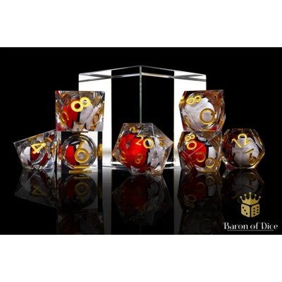 I Choose You! Liquid Core RPG Dice Set - 7 Pieces