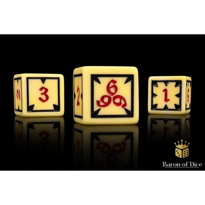 Scanner's 666 - Trench Crusade Compatible Dice Set Scanner's 666 - Trench Crusade Compatible Dice Set