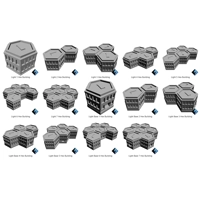 Light Construction Hexed Stackables