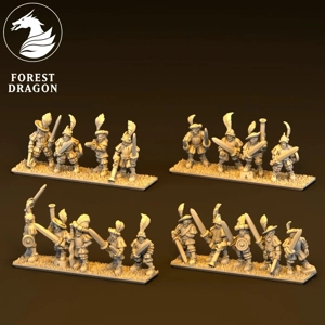 Imperial Skirmishers - Empire - 10mm - Forest Dragon