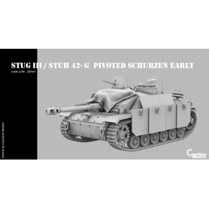 Stug III / Stuh 42 G pivoted schurzen early
