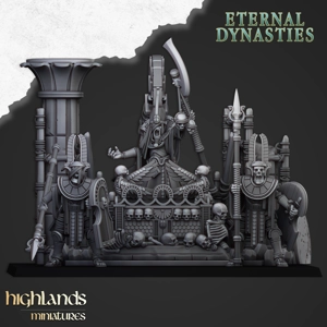 Sunken Pharoahs Funeral Ship - 25mm to 32mm - Tomb Kings