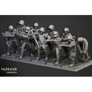 Sunland Crossbowmen Militia- 25mm to 32mm