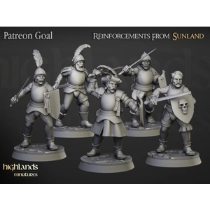 Swordsmen Reinforcements - 25mm to 32mm - Sunland