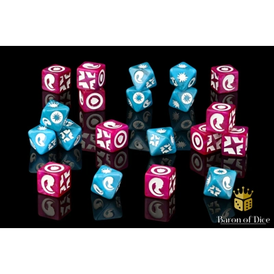 Alien Head Galactic Skirmish Dice - Set of 20 Alien Head Galactic Skirmish Dice - Set of 20