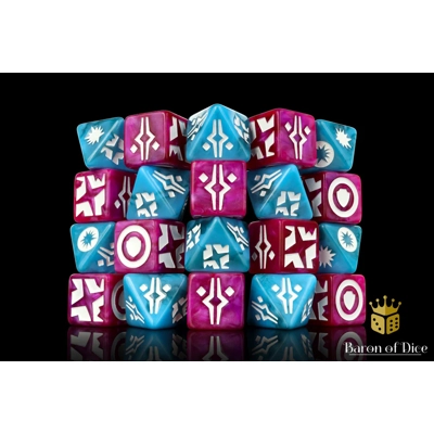 Alien Icon Galactic Skirmish Dice - Set of 20 Alien Icon Galactic Skirmish Dice - Set of 20