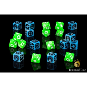 Good Karma Galactic Skirmish Dice - Set of 20