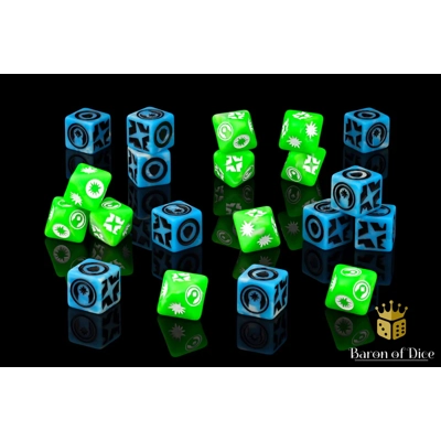 Good Karma Galactic Skirmish Dice - Set of 20 Good Karma Galactic Skirmish Dice - Set of 20