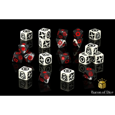 Trooper Galactic Skirmish Dice - Set of 20 Trooper Galactic Skirmish Dice - Set of 20