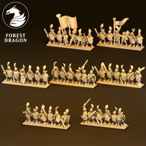 Imperial Swordsmen - Empire - 10mm - Forest Dragon