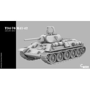 T34-76 M41-42 1942 - Russia - Counlane Models - WWII