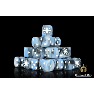 Chaos demon Tainted Ice 16mm DIce Chaos demon Tainted Ice 16mm DIce