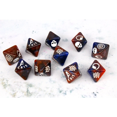 Superhero The Protectors D8 Dice Set