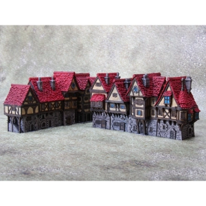 Town Houses - 10mm - Set 1