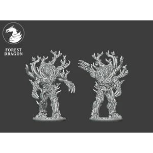 Wood Elf Treemen Unit - 10mm Forest Dragon