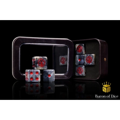 Court of the Seven-Headed Serpent - Official Trench Crusade Dice Set