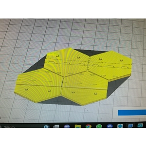 Single lane double road section pack