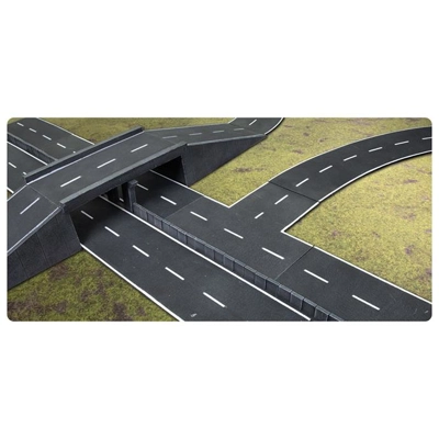 TY-BB04 Modern Terrain Bundle 4: Road Network - 15mm TEAM YANKEE