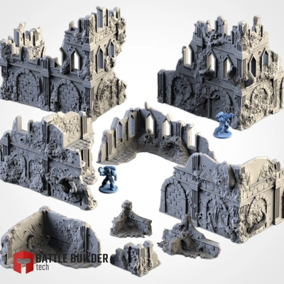 Infected Ruins 15mm Infected Ruins 15mm