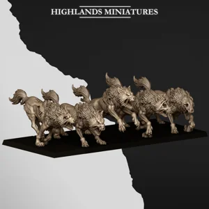 Direwolves Unit - 25mm to 32mm - Transylvania Realm