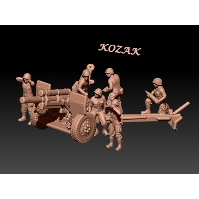 US 155mm howitzer with crew - 1/100, 1/72, 1/60 US 155mm howitzer with crew - 1/100, 1/72, 1/60