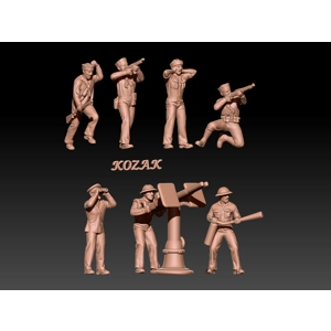 US sailors set 2 - 1/100, 1/72, 1/60 US sailors set 2 - 1/100, 1/72, 1/60