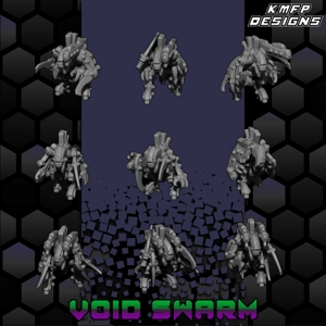 Warrior Constructs - 8mm - Void Swarm Constructs