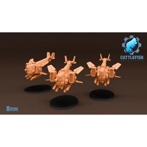 Short Legged Gyro Warhawks- 8mm - Cuttlefish Industries