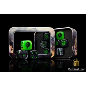 Cryx Necrofactorium Official Dice Set Cryx Necrofactorium Official Dice Set