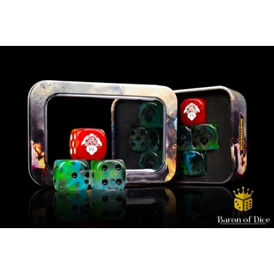 Warmachine: Orgoth, Cursebound Official Dice Set Warmachine: Orgoth, Cursebound Official Dice Set