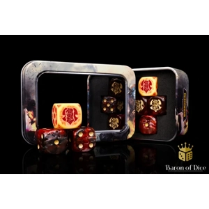 Warmachine: Khador, Old Umbrey Official Dice Set