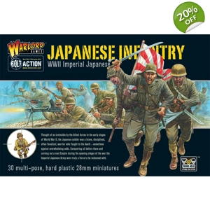 Japanese Infantry Plastic Box Set