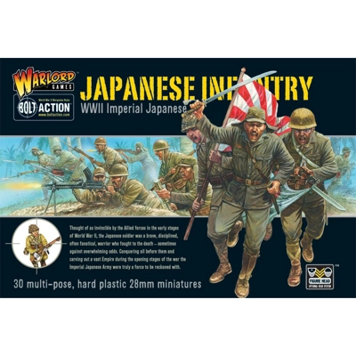Japanese Infantry Plastic Box Set Japanese Infantry Plastic Box Set