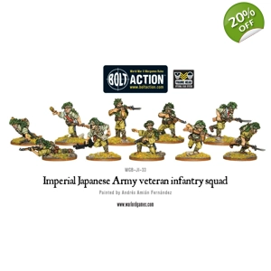 Japanese Army Veteran Infantry Squad