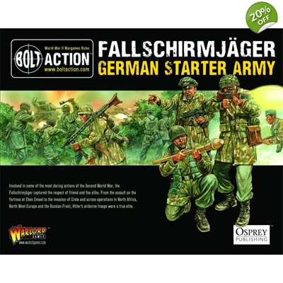 Fallschirmjager Starter Army - Bolt Action Fallschirmjager Starter Army - Bolt Action