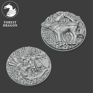 Wound Markers - Noble Elfs - 10mm - Forest Dragon