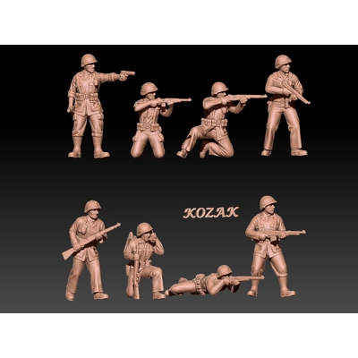 US marines set 2 - 1/100, 1/72, 1/60