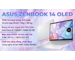 Laptop Asus Zenbook 14 OLED UX3402VA i5 13500H/16GB/512GB/90Hz/Win11 (KM657W)