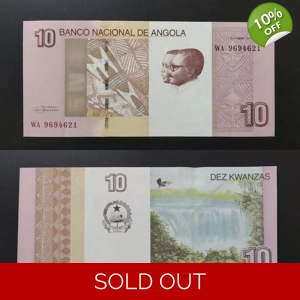 10 Kwanza UNC - Angola