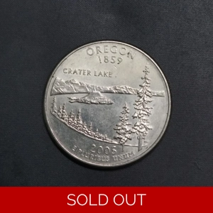1/4 Dollar - Oregon - State Commemorative