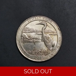 1/4 Dollar - Delaware (Bombay Hook National Wildlife Refuge)