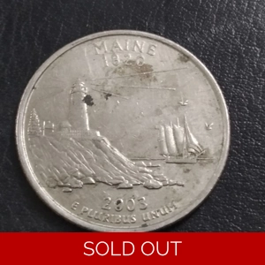 1/4 Dollar - Maine