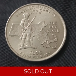 1/4 Dollar - Massachusetts State Commemorative
